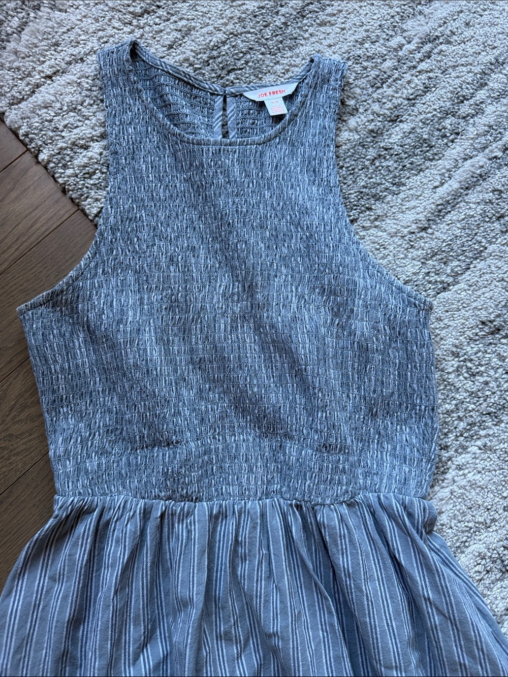 Denim looking dress